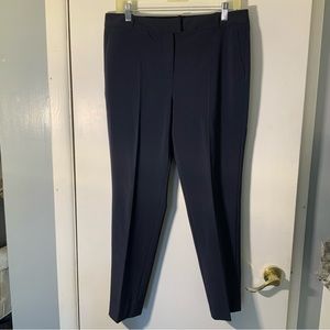 Un Jour Ailleurs Women Straight Leg French Black Dress Pants 8